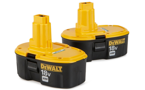 DEWALT DC9096-2 18 volt XRP NiCad Battery 2 Pack